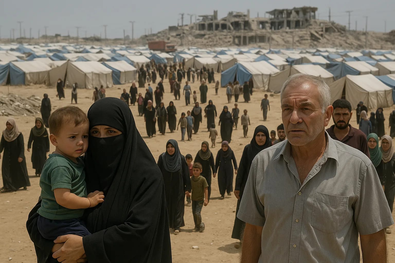 Israel Proposes Gaza “Humanitarian City” Plan, Drawing International Alarm