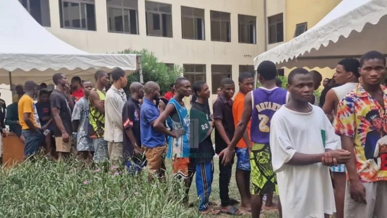 Over 200 victims of human trafficking rescued at Oyarifa, EOCO arrests 35 suspects