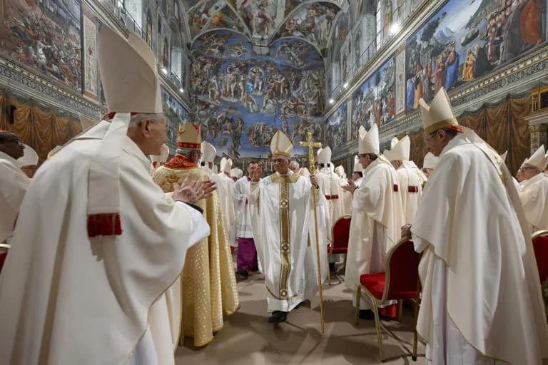 Pope Leo XIV Celebrates First Mass as Conclave Voting Details Come to Light