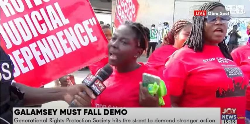 Galamsey: Generational Rights Protection Society protests for stronger action